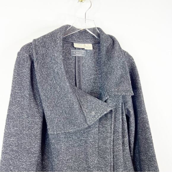 L.L. Bean Vintage 1980s Wool Blend Longline Jacket M - Picture 4 of 7